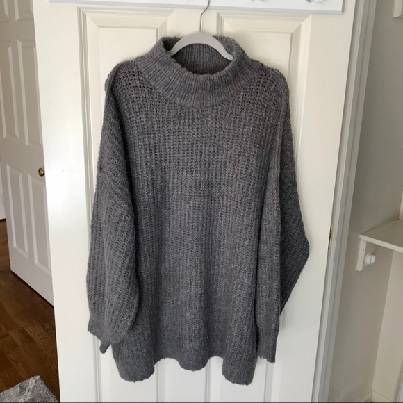 uo jill turtleneck sweater mini dress